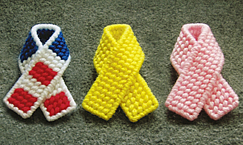 Support Ribbon Pins